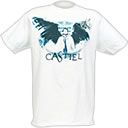 Supernatural Castiel Adult White T-Shirt
