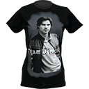 Vampire Diaries Team Damon Women's Fitted T-Shirt